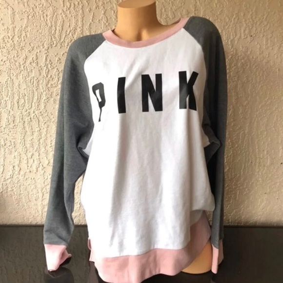 PINK Victoria's Secret Sweaters - New with tag pink Victoria Secret sweater L